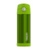Thermos FUNtainer - detská termoska so slamkou 470 ml - limetková