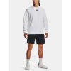UA Rival Fleece Crew-WHT