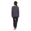 Dámske pyžamo Doctor nap 5250 - TEDDY -  navy blue