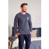 Pánske pyžamo Doctor nap 5251 - TEDDY -  navy blue