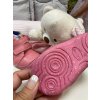 Prechodné topánky MIAMOON dark pink kožené ortopedické D.D.Step