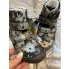 Prechodné barefoot vodeodolné topánky TAMARA black kožené D.D.Step