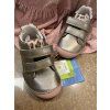 Prechodné barefoot topánky SILVIA grey kožené D.D.Step