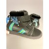 Zimné barefoot topánky s kožuškom ONDREJ D.D.Step neon podrážka