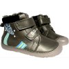 Zimné barefoot topánky s kožuškom ONDREJ D.D.Step neon podrážka