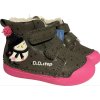 Zimné topánky s kožuškom DOMI dark grey D.D.Step