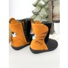 Zimné topánky s kožuškom TAIGER orange D.D.Step