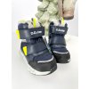 Nepremokavé outdoor AQUA-TEX snehule s kožuškom BOY royal blue D.D.Step