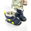 Nepremokavé outdoor AQUA-TEX snehule s kožuškom BOY royal blue D.D.Step