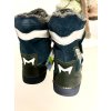 Zimné BLIKAJÚCE topánky s kožuškom BATMAN royal blue D.D.Step