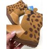 Zimné čižmičky s kožuškom GIRAF chocolate D.D.Step FLEXI