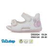 Kožené sandále SWAN silver D.D.Step TOP AKCIA!