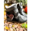 Zateplené zimné topánky D.D.Step black