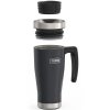 Thermos Icon - vodotesný termohrnček s držadlom 470 ml - granite