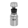 Thermos Style - termoska na jedlo so skladacou lyžicou a šálkou 710 ml -v.zelená