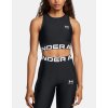 Dámske tielko HeatGear Rib Tank-BLK