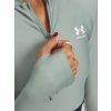 Dámske tričko HeatGear Rib 1 4 Zip LS