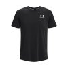 Tričko Under Armour UA LOGO EMB HEAVYWEIGHT SS-BLK