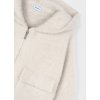 Pletený chlpatý sveter na zips s kapucňou Mayoral - 1504316010