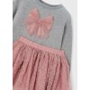 Set - mikina s mašľou a tylová sukňa Mayoral - 1504936079