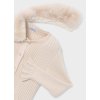 Pletený sveter s kožušinovým golierom Mayoral - 1504311018