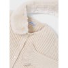 Pletený sveter s kožušinovým golierom Mayoral - 1504311020