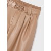 Široké koženkové nohavice s opaskom Mayoral - 1504574071