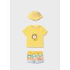 Plavkový set - tričko, kraťasy a klobúk Mayoral - 2601617026