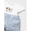 Set - tričko, kraťasy a klobúk Mayoral - 2601276038