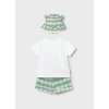 Set - tričko, kraťasy a klobúk Mayoral - 2601276039