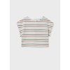 Hačkovaný pruhovaný top Mayoral - 2606022033