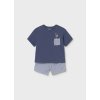 Set - tričko s potlačou a kraťasy Mayoral - 2601228067