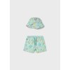 Set - plavkové kraťasy a klobúk Mayoral - 2601660073