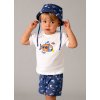 Set - tričko s potlačou, kraťasy a klobúk Mayoral - 2601667082