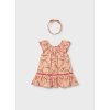 Šaty s potlačou a čelenka Mayoral - 2601923072