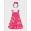 Pruhované šaty s čelenkou Mayoral - 2603942054