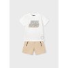 Set - tričko s potlačou a kraťasy Mayoral - 2603606045