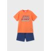 Set - tričko s potlačou a kraťasy Mayoral - 2603606046
