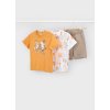 Set - 2 ks tričko s potlačou a kraťasy Mayoral - 2603609057