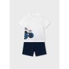 Set - tričko s potlačou a kraťasy Mayoral - 2603605042