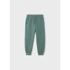 Mayoral - 00742014 Basic cuffed fleece trousers Green
