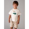 Set - tričko s potlačou a kraťsy Mayoral - 2603218045