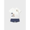 Set - tričko s potlačou a kraťasy Mayoral - 2601672054