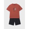 Set - tričko s potlačou a kraťasy Mayoral - 2606690044