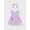 Tylové šaty s čelenkou Mayoral - 2601905047