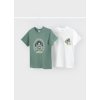 Set - 2 ks tričko s potlačou Mayoral - 2603063063