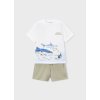 Set - tričko s potlačou a kraťasy Mayoral - 2603610063