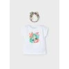 Tričko s potlačou a čelenka Mayoral - 2603087004