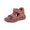 Protetika - barefoot polootvorené topánky HANA old pink
