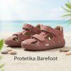 Protetika - barefoot polootvorené topánky HANA old pink